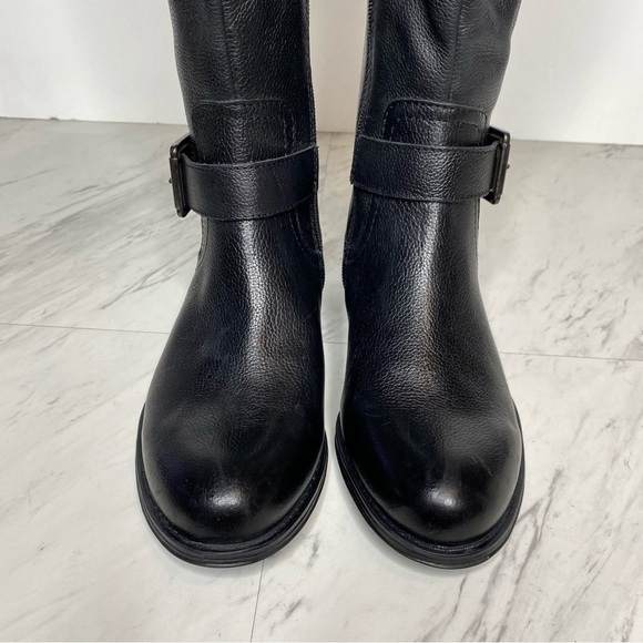 New! Naturalizer Jessie Black Leather Tall Boot 6 1/2 M - Picture 11 of 14
